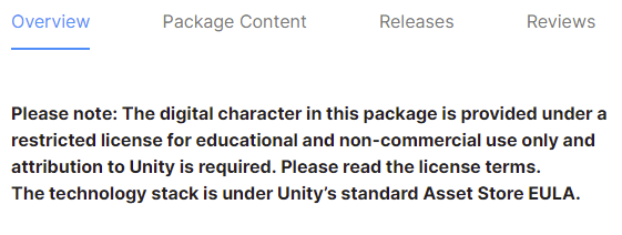 Unity restricted assets